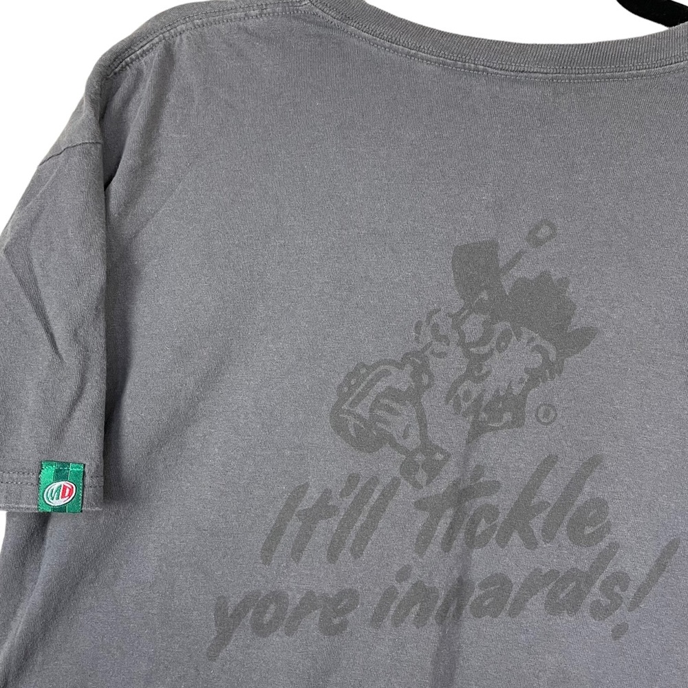 Vintage Mountain Dew It’ll Tickle Your Innards Two Sided Graphic T-Shirt Size Lg